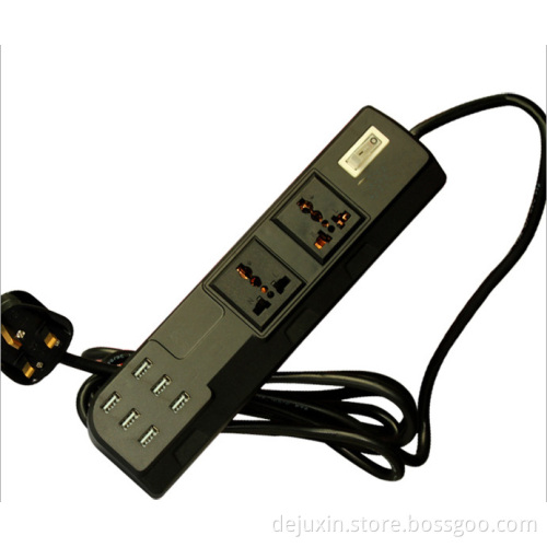 multiple plug socket Charger USB charger travel power adapter 7.1A